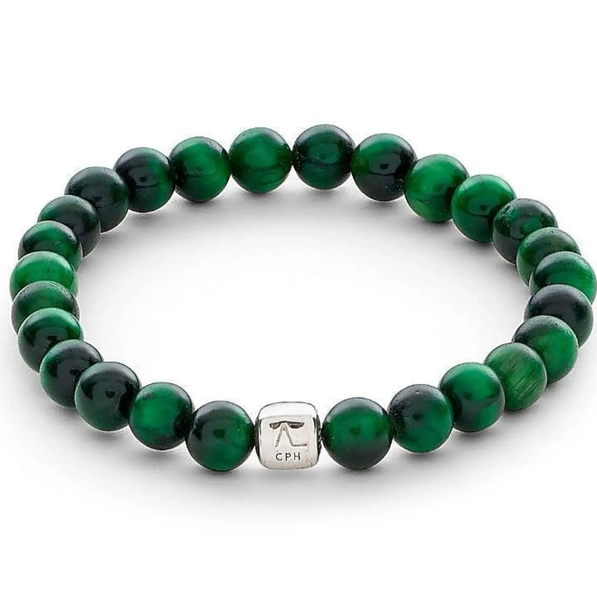 Alexander Lynggaard Armbånd - Green Tiger Eye 6mm