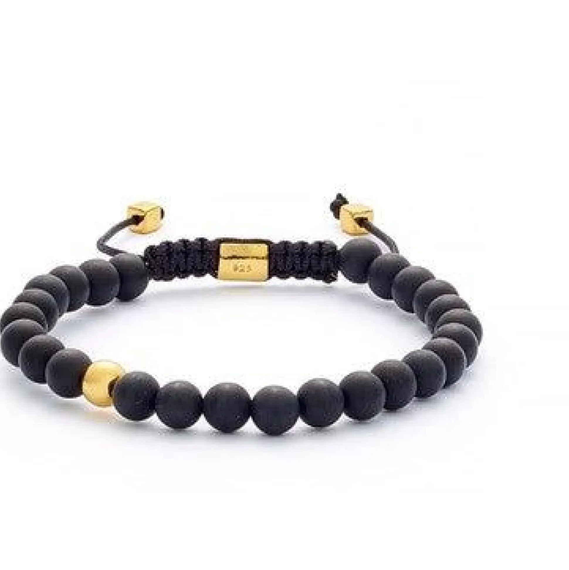 Alexander Lynggaard Armbånd - Onyx Matte Braided 6mm