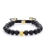 Alexander Lynggaard Armbånd - Onyx Matte Braided 8mm