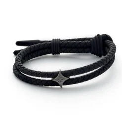 Alexander Lynggaard Armbånd - Rod Laver Black Silicone