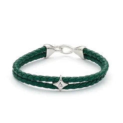 Alexander Lynggaard Armbånd - Bolo Leather Green