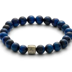 Alexander Lynggaard Armbånd - Blue Tiger Eye 8mm