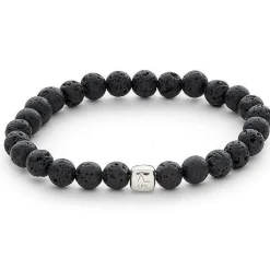 Alexander Lynggaard Armbånd - Lava Stone 6mm