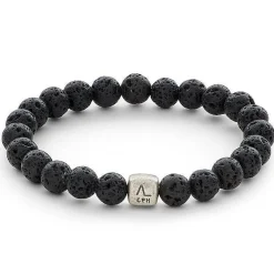 Alexander Lynggaard Armbånd - Lava Stone 8mm