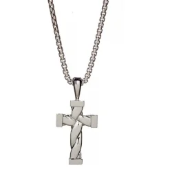 Alexander Lynggaard Sølv Halskæde - Hope Twisted Cross