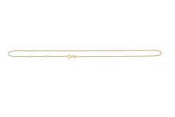 Anker Facet 8 kt Halskæde 55 cm - 9320111