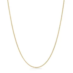 Anker Facet 8 kt Halskæde 80 cm - 9320112