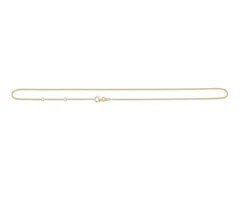 Ankerfacet 14 kt Halskæde 50 - 55cm - 9520111