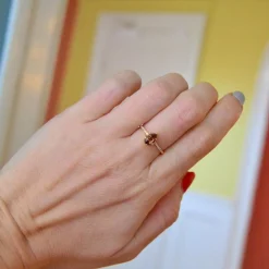 Anpé Atelier Customized Ring Med Brun Safir