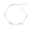 Aqua Dulce Curve Bow Armbånd Sølv - 5959