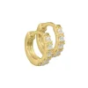 Aqua Dulce Darling Øreringe sølvforgyldt 10.7 mm - 2099