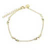 Aqua Dulce Rhumba Armbånd sølvforgyldt - 5104