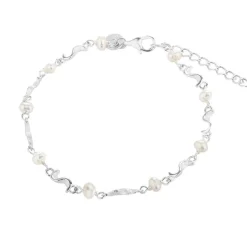 Aqua Dulce Rhumba Pearl Armbånd sølv - 5105