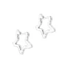 Aqua Dulce Stelle Hoops i Sølv 窶Øreringe
