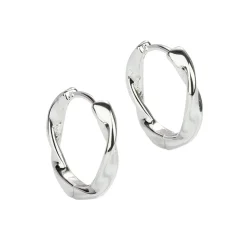 Aqua Dulce Twirl Hoop Sølv 20mm