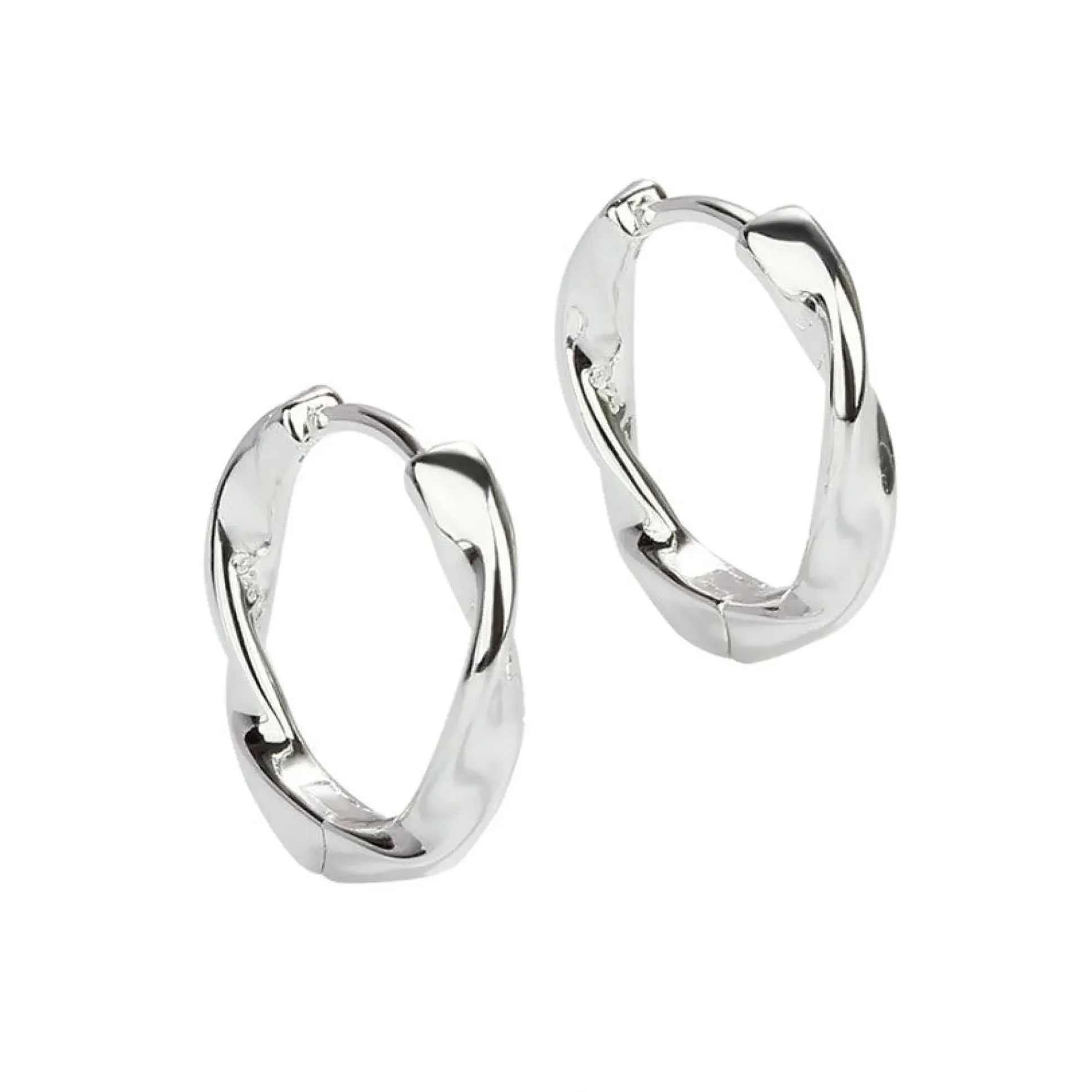 Aqua Dulce Twirl Hoop Sølv 20mm