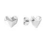 Calvin Klein Faceted Heart Earrings Stål - 35000041