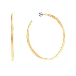 Calvin Klein Molten Pebble Earring creol stål - gold - 35000112