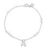Carré Armbånd Med Perle - SB4364BI