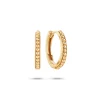 Carré Hoops Forgyldt 15mm - FH4302