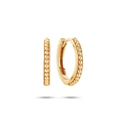Carré Hoops Forgyldt 15mm - FH4302