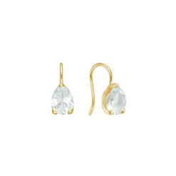 Carré Øreringe Med Prasiolite - FH4478PRS