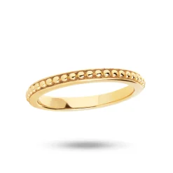 Carré Ring Forgyldt Sølv - FR4302