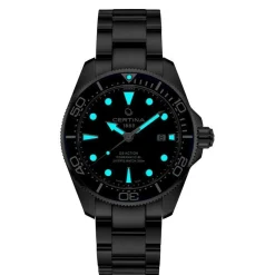 Certina DS Action Powermatic 80 Herreur - Blå Urskive