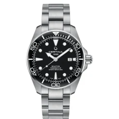 Certina DS Action Powermatic 80 Herreur - Sort Urskive