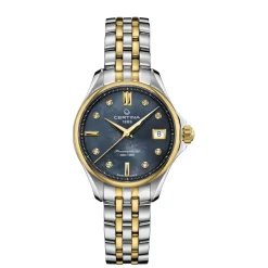 Certina DS Action Powermatic 80 Dameur - Med Sort Perlemor