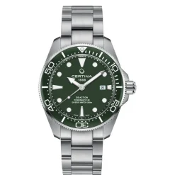 Certina DS Action Powermatic 80 Herreur - Grøn Urskive