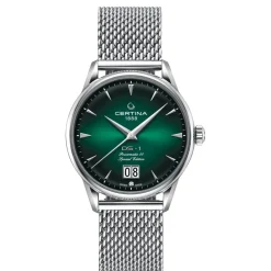 Certina DS-1 Big Date - Grøn Urskive