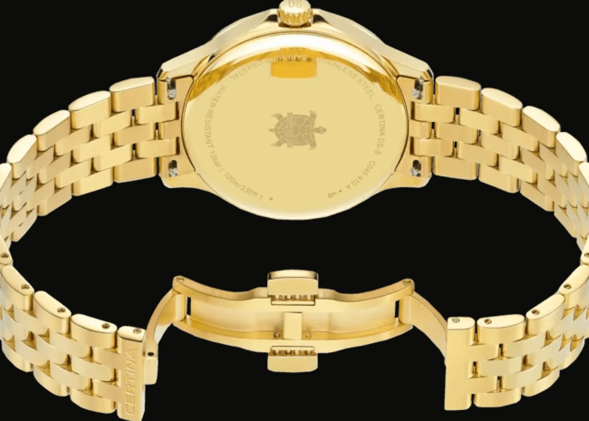 Certina DS-8 Gent Guld PVD 40mm