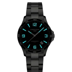Certina DS-8 herreur - Sort Urskive