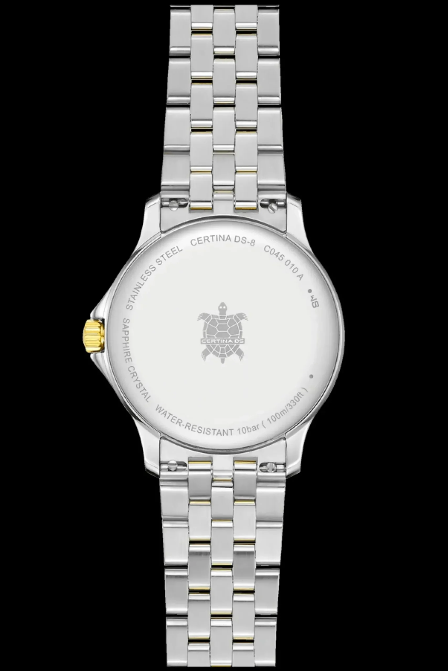 Certina DS-8 Lady Stål m. Guld PVD