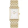 Daniel Wellington Bound 9-Link Gold White Firkantet Dameur