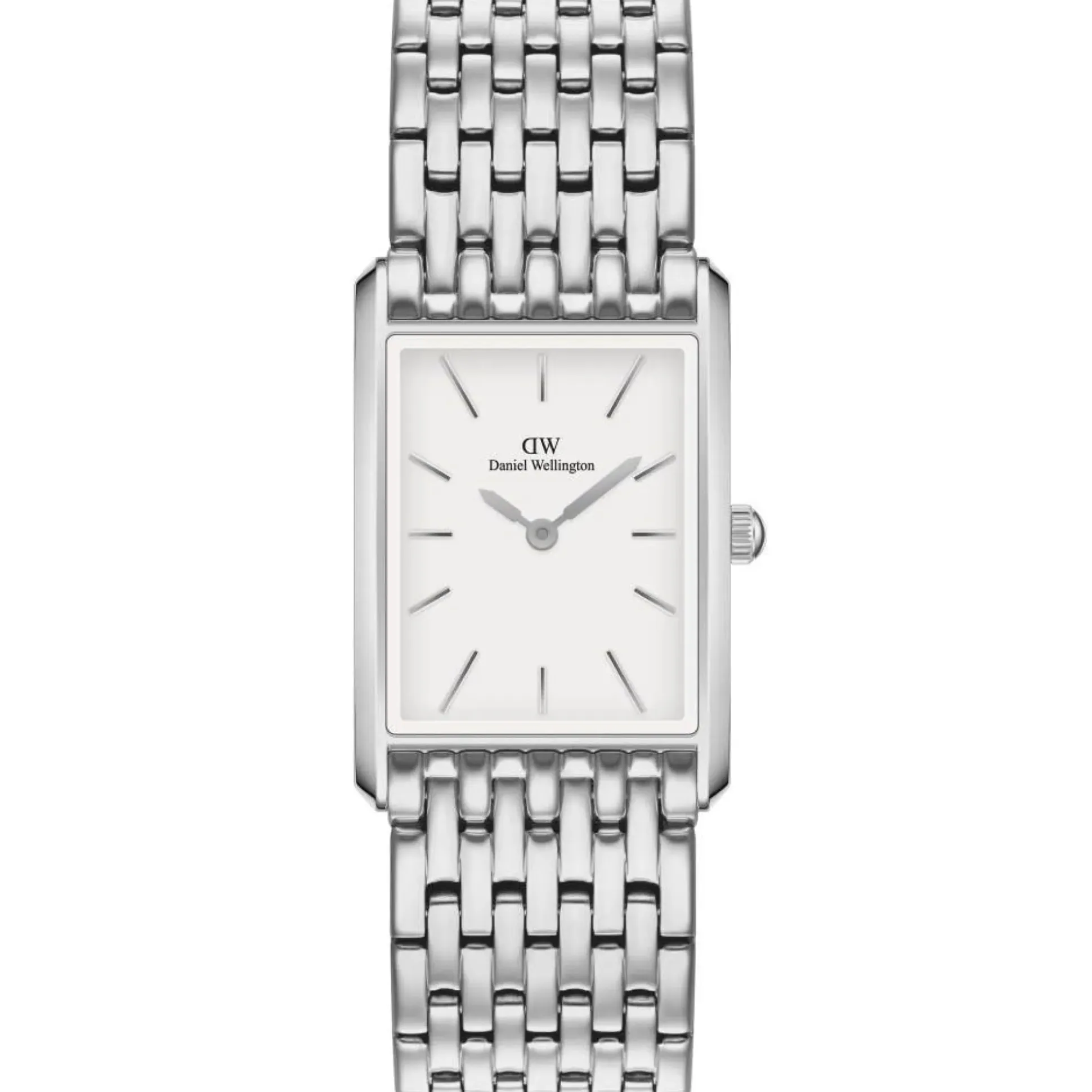 Daniel Wellington Bound 9-Link White Firkantet Dameur