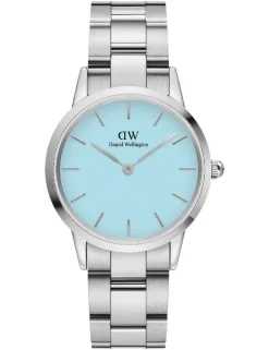 Daniel Wellington Iconic Link Capri Pastel Blue 32mm - ADW00100541