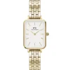 Daniel Wellington Quadro Link Firkantet Dameur Gulddouble