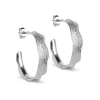 Enamel Ane Large Hoops - E288SM
