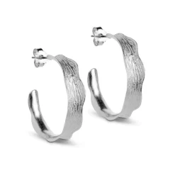 Enamel Ane Large Hoops - E288SM