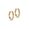 Enamel Ball Large Forgyldt Hoops 20mm