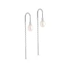 Enamel Eleanor Pearl Earrings sølv - E308S