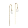Enamel Eleanor Pearl Earring - E308G