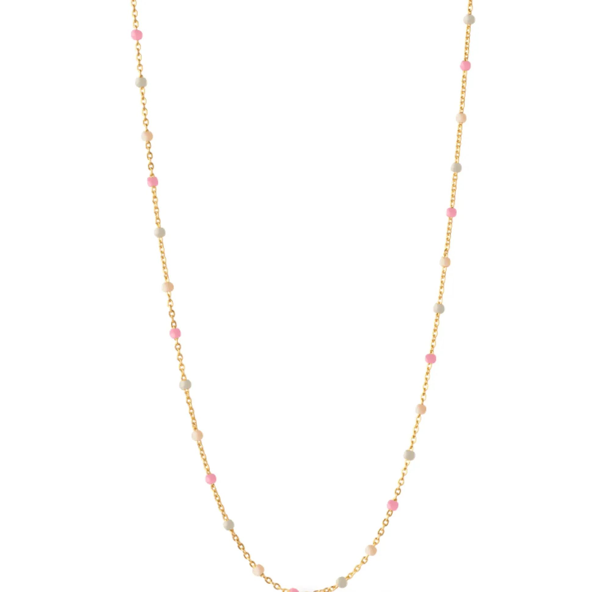 Enamel Lola Halskæde - N55G Tropical