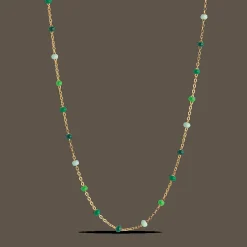 Enamel Lola Halskæde Spring - N55G-Spring