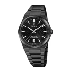 Festina Herreur Swiss Made Sort PVD