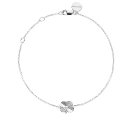 Flora Danica Firkløver Armbånd - Sølv