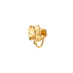 Flora Danica Firkløver Forgyldt Earcuff