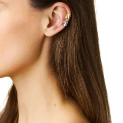 Flora Danica Firkløver Sølv Earcuff
